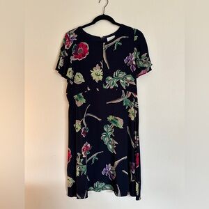Maeve Floral Black Dress